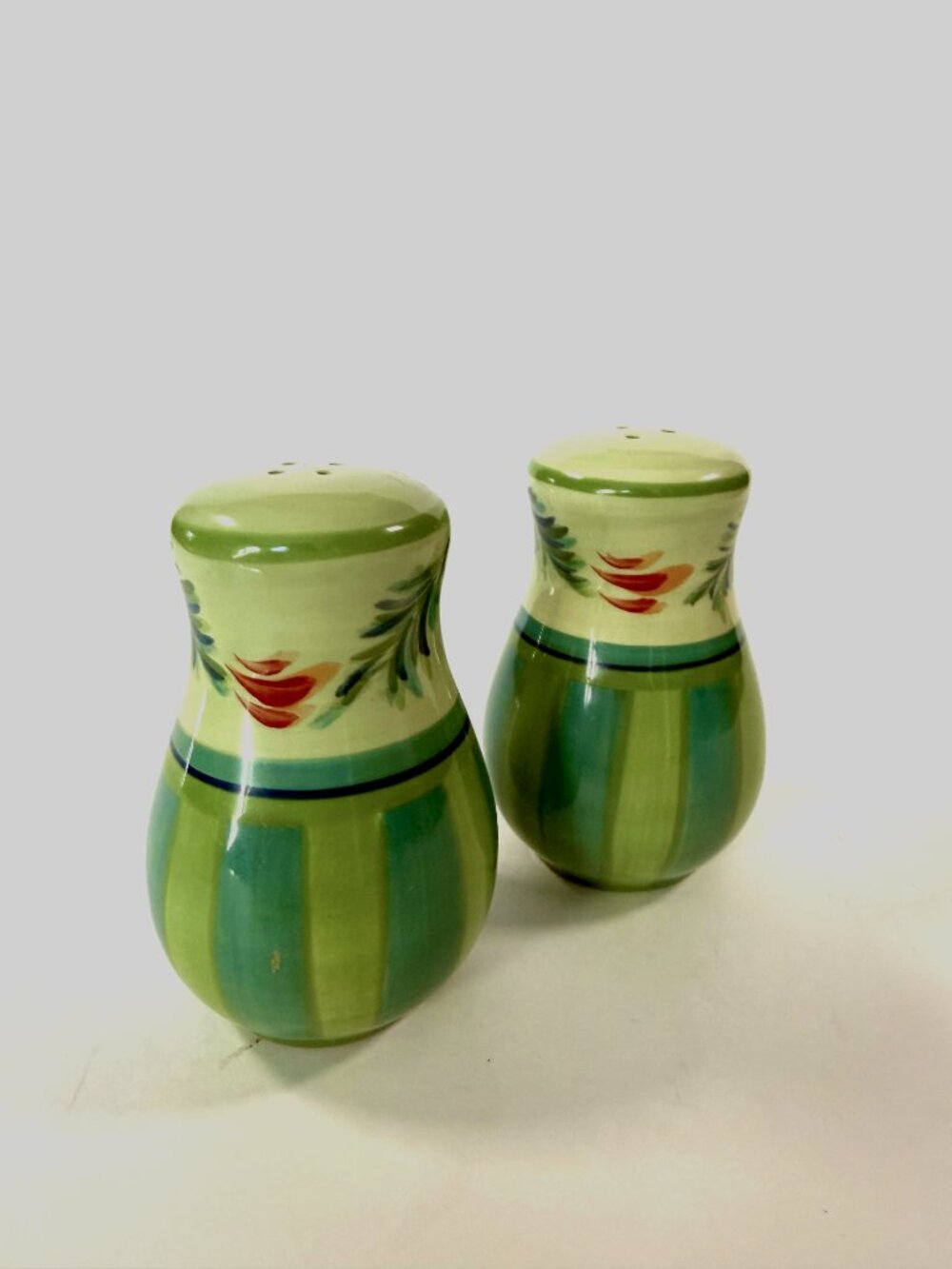 Southern Living at Home Gail Pittman Salt & Pepper Shakers - Provence/Green